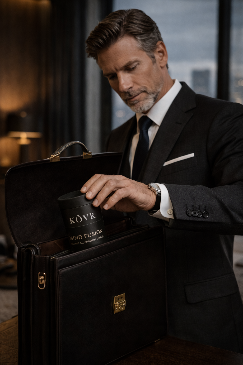 KŎVR Mind Fusion in briefcase